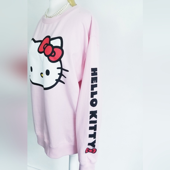 NEW Hello Kitty Pink Sweatshirt - Picture 7 of 11